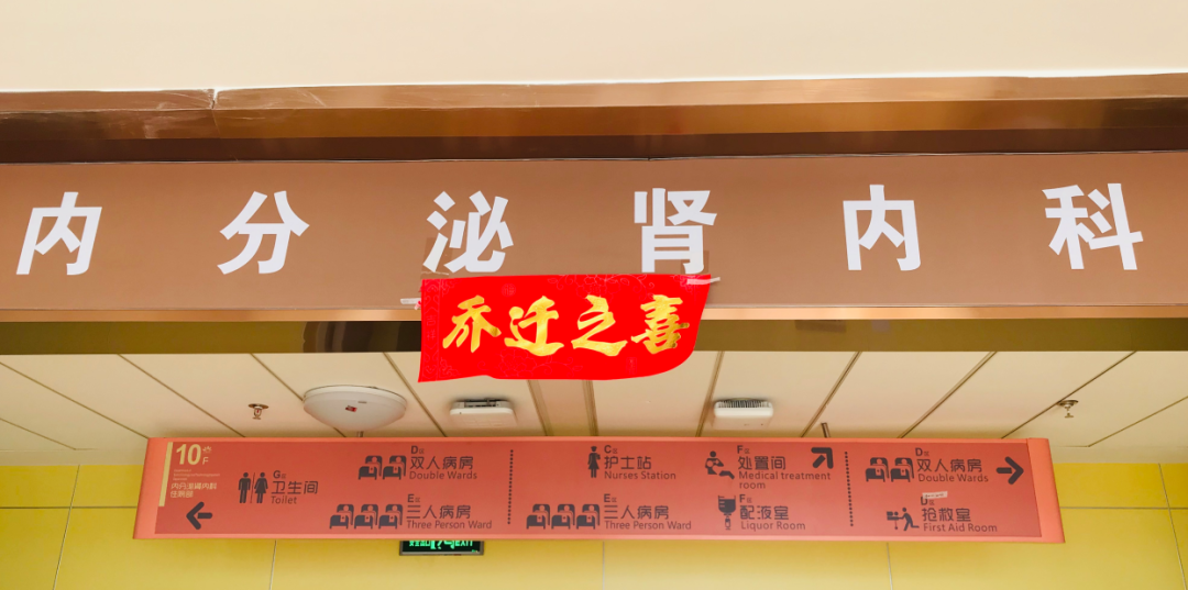 內(nèi)分泌腎內(nèi)科搬遷至醫(yī)院新大樓十層，全新的環(huán)境不一樣的就醫(yī)體驗！