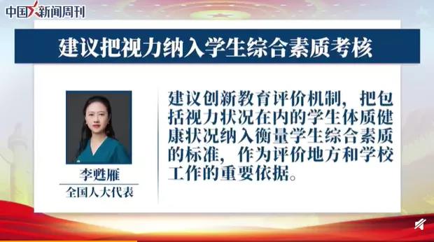 聚焦兩會：近視防控刻不容緩?。?！